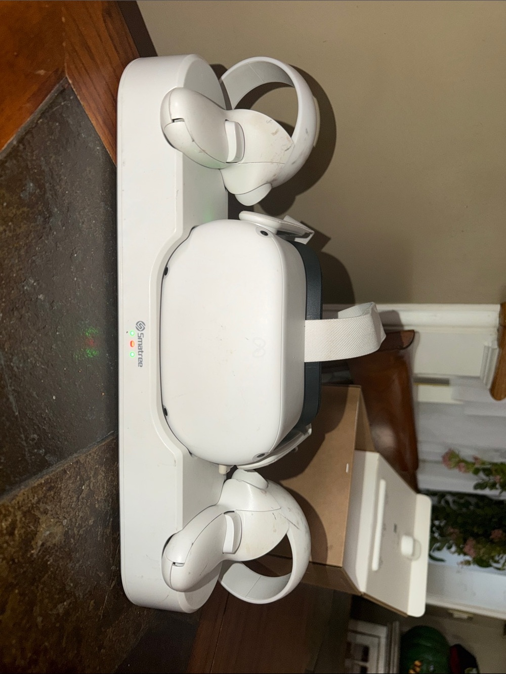 Meta Quest 2 Wireless VR Headset and Controllers - White with charging port